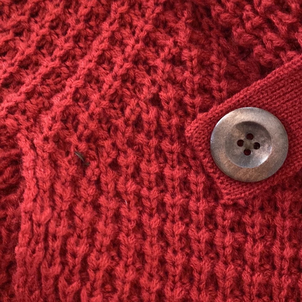 Cozy red sweater - Picture 3 of 6